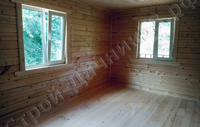 4 Брусовой дом ОД-25 12×7.5, 90 м², Московская область, Деревня Лиды (7)